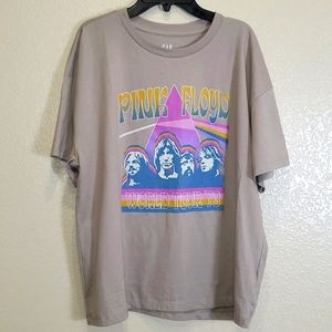 NWT GAP Pink Floyd World Tour '73 Tee Shirt Large Tall